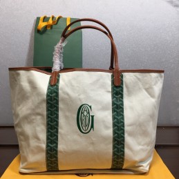 Striped Canvas Tote -...