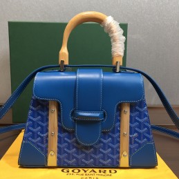 Saigon Bag - Blue Chevron...