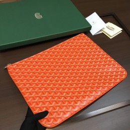 Flat Clutch - Orange...