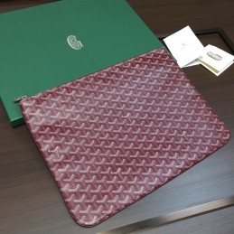 Flat Clutch - Burgundy...