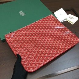 Flat Clutch - Red Chevron...