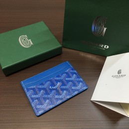 Card Case - Blue Chevron...