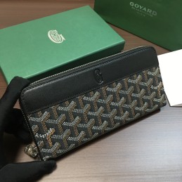 Zip Wallet - Black Chevron...