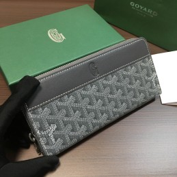 Zip Wallet - Grey Chevron...