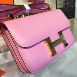 Light Pink Constance 24 Gold Hardware Bag