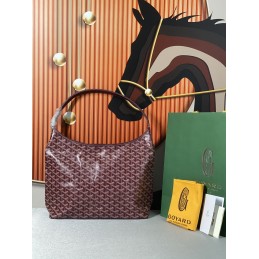Boheme Hobo Bag - Burgundy...