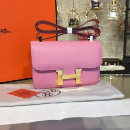 Light Pink Constance 24 Gold Hardware Bag