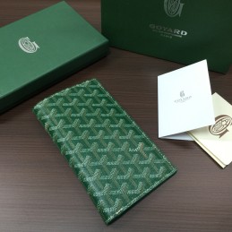 Long Wallet - Green Chevron...