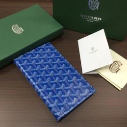 Long Wallet - Blue Chevron...