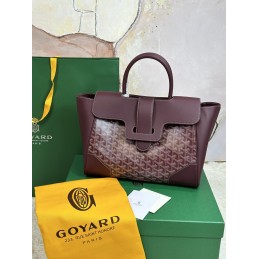 Saigon Tote Bag - Burgundy...