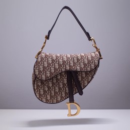 Saddle Medium Bag - Beige,...
