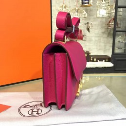 Fuchsia Constance 24 Gold Hardware Bag