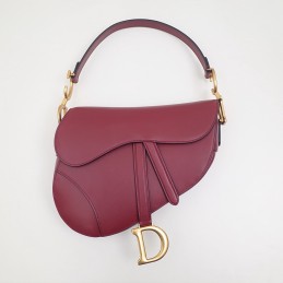 Saddle Medium Bag - Red,...