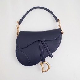 Saddle Medium Bag - Navy,...