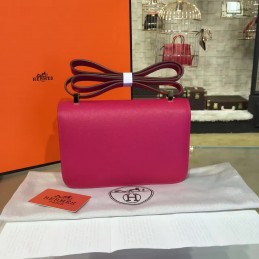 Fuchsia Constance 24 Gold Hardware Bag