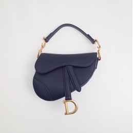 Saddle Mini Bag - Navy,...