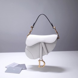 Saddle Mini Bag - White,...