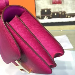 Fuchsia Constance 24 Gold Hardware Bag