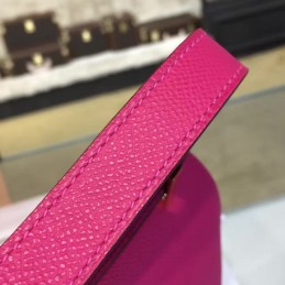 Fuchsia Constance 24 Gold Hardware Bag