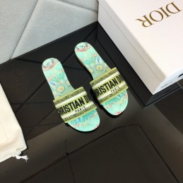 Slippers - Turquoise,...