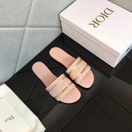 Slippers - Blush, Plain Slides