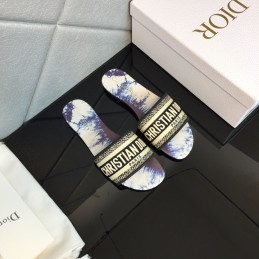 Slippers - Blue, Tie-Dye...