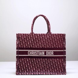 Book Large Tote - Burgundy,...