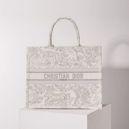Book Large Tote - Ivory,...