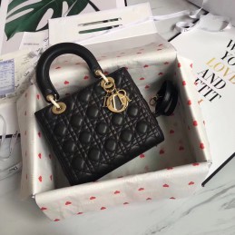 Lady Medium Bag - Black,...