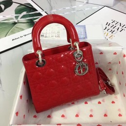 Lady Medium Bag - Red,...
