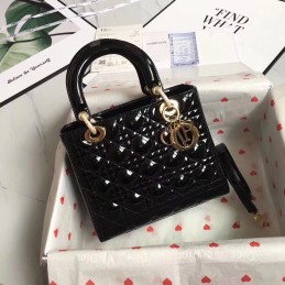 Lady Medium Bag - Black,...