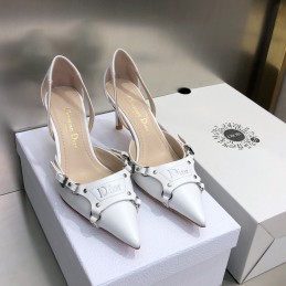 Sandals - White, Leather...