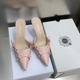 Sandals - Blush, Leather...