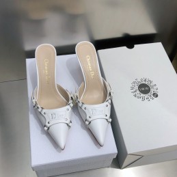 Sandals - White, Leather...