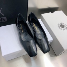 Pumps - Black, Leather...