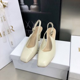 Sandals - Ivory, Leather...