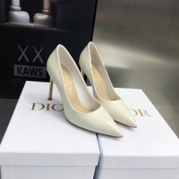High Heels - Ivory, Leather...