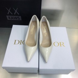 High Heels - Ivory, Patent...