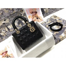 Lady Medium Bag - Black,...