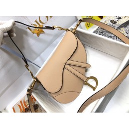 Saddle Medium Bag - Beige,...