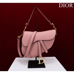 Saddle Medium Bag - Pink,...