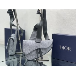 Saddle Mini Bag - Grey,...