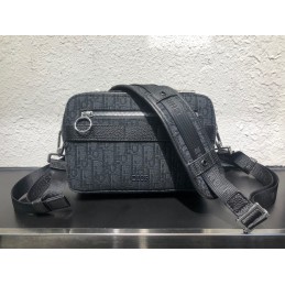 Bag - Black, Denim Oblique...