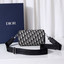 Messenger Bag - Navy,...