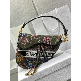 Saddle Medium Bag - Khaki,...