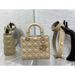 Lady Small Bag - Gold,...