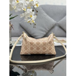 Bag - Beige, Cannage Denim...