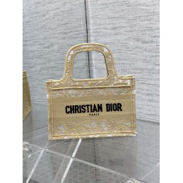 Book Tote Mini - Gold, Lace...