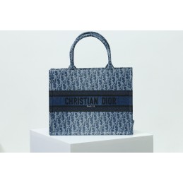 Book Tote Medium - Blue,...