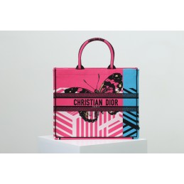 Book Tote Large - Fuchsia,...